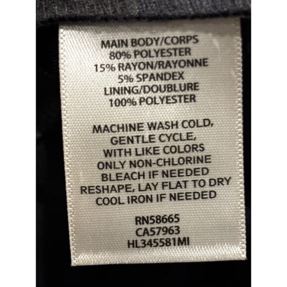 Trouve womens Gray Long Vest Pockets Sz XS statement academia career manly - Picture 7 of 8